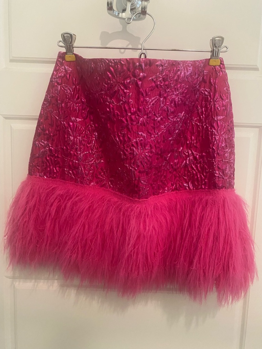Lilly Pulitzer Charmain Mini Skirt in Passion Pink Petal Party - Picture 7 of 9